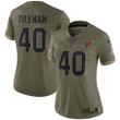 Pat Tillman Arizona Cardinals Women's 2022 Salute To Service Retired Player Limited Jersey - Olive
