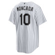Men's Yoan Moncada Chicago White Sox Home Replica Player Name Jersey - White