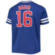 Youth Patrick Wisdom Royal Chicago Cubs Player Logo Jersey