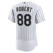 Men's Luis Robert Chicago White Sox Home Authentic Player Jersey - White/Black