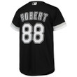 Luis Robert Chicago White Sox Youth Alternate Replica Player Jersey - Black