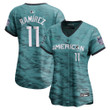 Jose Ramirez American League Women's 2023 MLB All-Star Game Limited Player Jersey - Teal
