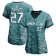 Mike Trout American League Women's 2023 MLB All-Star Game Limited Player Jersey - Teal