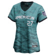 Mike Trout American League Women's 2023 MLB All-Star Game Limited Player Jersey - Teal