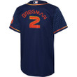 Men's Houston Astros Toddler 2022 City Connect Replica Player Jersey - Navy