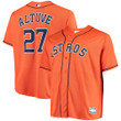 Men's Jose Altuve Houston Astros Big &amp; Tall Replica Player Jersey - Orange