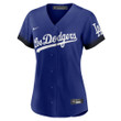 Jackie Robinson Los Angeles Dodgers Women's City Connect Replica Player Jersey - Royal