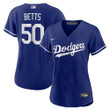 Mookie Betts Los Angeles Dodgers Women's Alternate Replica Player Jersey - Royal