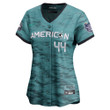 Yordan Alvarez American League Women's 2023 MLB All-Star Game Limited Player Jersey - Teal