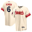 Men's Anthony Rendon Los Angeles Angels 2022 City Connect Replica Player Jersey - Cream