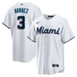 Men's Luis Arraez Miami Marlins Home Replica Player Jersey - White