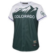 Charlie Blackmon Colorado Rockies Youth 2022 City Connect Replica Player Jersey - Green