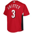 Ken Griffey Jr. Cincinnati Reds Mitchell &amp; Ness Youth Cooperstown Collection Batting Practice Jersey - Red