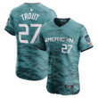 Men's Mike Trout American League 2023 MLB All-Star Game Vapor Premier Elite Player Jersey - Teal