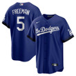Men's Freddie Freeman Los Angeles Dodgers City Connect Replica Player Jersey - Royal