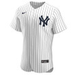 Men's DJ LeMahieu New York Yankees Home Authentic Player Jersey - White/Navy