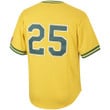 Men's Mark McGwire Oakland Athletics Mitchell &amp; Ness Cooperstown Collection Mesh Batting Practice Jersey - Gold