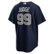 Men's Aaron Judge New York Yankees Alternate Replica Player Name Jersey - Navy