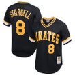 Willie Stargell Pittsburgh Pirates Mitchell &amp; Ness Youth Cooperstown Collection Mesh Batting Practice Jersey - Black