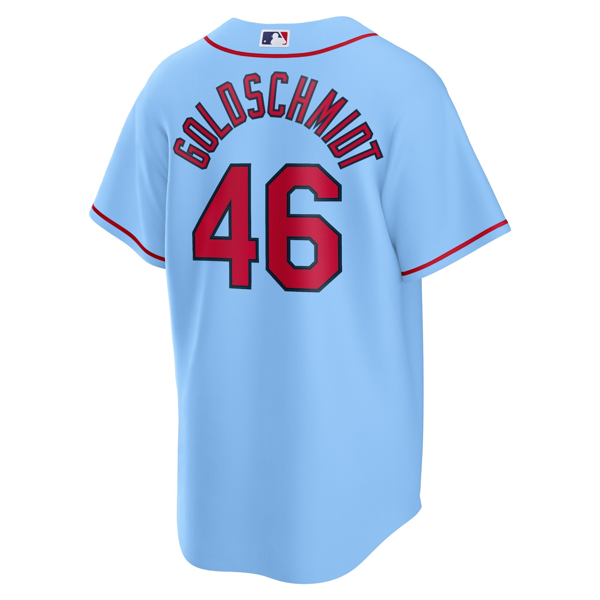 Men's Paul Goldschmidt St. Louis Cardinals Alternate Replica Player Name Jersey - Light Blue