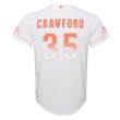 Brandon Crawford San Francisco Giants Youth City Connect Replica Player Jersey - White