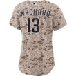 Manny Machado San Diego Padres Women's USMC Alternate Replica Player Jersey - Camo
