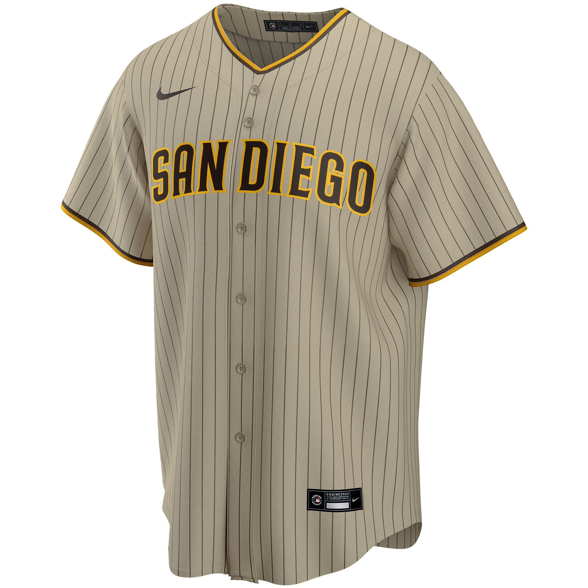 Men's Fernando Tatis Jr. San Diego Padres Alternate Replica Player Jersey - Tan