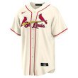 Men's Yadier Molina St. Louis Cardinals Alternate Replica Player Name Jersey - Cream