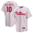 Men's JT Realmuto Philadelphia Phillies Home Replica Player Name Jersey - White