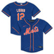 Men's Francisco Lindor New York Mets Toddler Alternate Replica Player Jersey - Royal