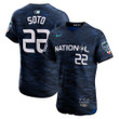Men's Juan Soto National League 2023 MLB All-Star Game Vapor Premier Elite Player Jersey - Royal