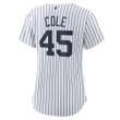 Gerrit Cole New York Yankees Women's Home Replica Player Jersey - White