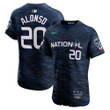 Men's Pete Alonso National League 2023 MLB All-Star Game Vapor Premier Elite Player Jersey - Royal