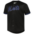 Men's Pete Alonso New York Mets Big &amp; Tall Pop Fashion Jersey - Black
