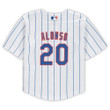 Men's Pete Alonso New York Mets Infant Home Replica Player Jersey - White