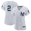 Derek Jeter New York Yankees Women's 2020 Hall of Fame Induction Replica Jersey - White/Navy