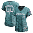 Julio Rodriguez American League Women's 2023 MLB All-Star Game Limited Player Jersey - Teal