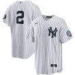 Men's Derek Jeter New York Yankees 2020 Hall of Fame Induction Replica Jersey - White/Navy