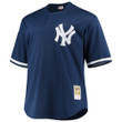Men's Derek Jeter New York Yankees Mitchell &amp; Ness Big &amp; Tall Batting Practice Replica Player Jersey - Navy