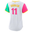 Yu Darvish San Diego Padres Women's 2022 City Connect Replica Player Jersey - White