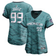 Aaron Judge American League Women's 2023 MLB All-Star Game Limited Player Jersey - Teal