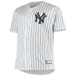 Men's Derek Jeter New York Yankees Big &amp; Tall Replica Player Jersey - White