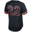 Men's Will Clark San Francisco Giants Mitchell &amp; Ness Cooperstown Collection Mesh Batting Practice Button-Up Jersey - Black