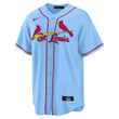 Men's Nolan Arenado St. Louis Cardinals Alternate Official Replica Player Jersey - Light Blue