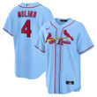 Men's Yadier Molina St. Louis Cardinals Alternate Replica Player Name Jersey - Light Blue