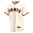Men's Alyssa Nakken San Francisco Giants Home Replica Player Jersey - Cream