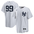 Men's Aaron Judge New York Yankees Home Replica Player Name Jersey - White