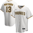 Men's Manny Machado San Diego Padres Alternate Replica Player Jersey - White