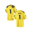 Josh Huff No 1 Yellow Oregon Ducks Football Limited High School Jerseys For Men