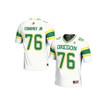 Josh Conerly Jr No 76 Oregon Ducks White NIL Pick-A-Player Football Jersey For Men